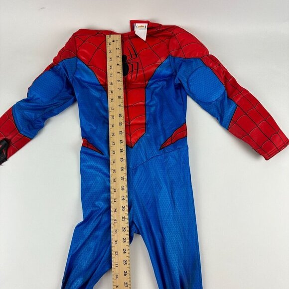 Spiderman Halloween Costume Boys Medium Red Blue - Picture 8 of 12